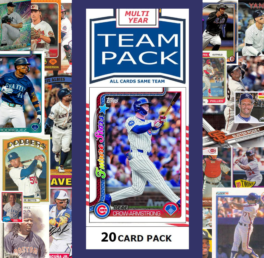 Team Packs: Curated MLB Trading Cards | FreshDCards