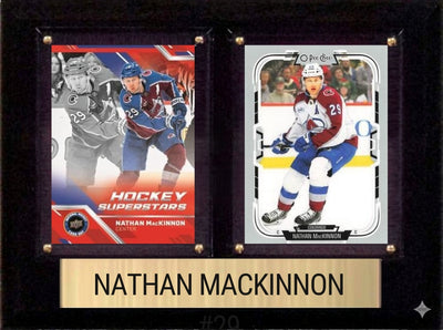 Nathan MacKinnon 6x8 Hockey Card Plaque