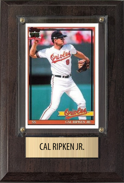 Cal Ripken Jr. 4x6 plaque