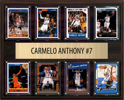 Carmelo Anthony 12x15 plaque