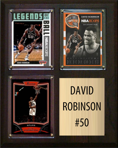David Robinson San Antonio Spurs 8x10 Basketball Card Plaque