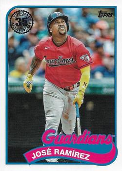 2024 Topps Series 1 1989 Topps Baseball José Ramírez #89B-44