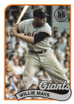 2024 Topps Series 1 1989 Topps Baseball Willie Mays #89B-30