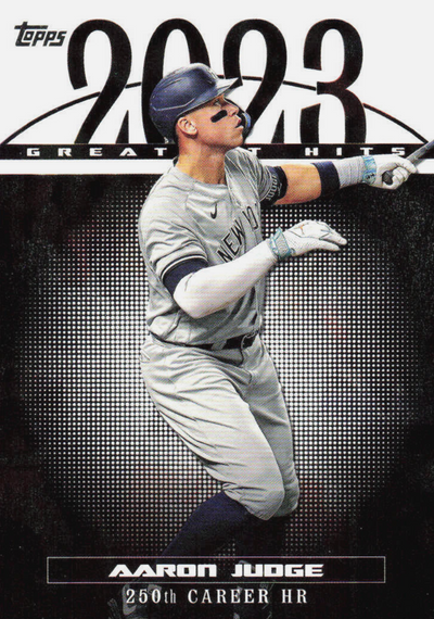 2024 Topps Series 1 2023 Greatest Hits Aaron Judge #23GH-27