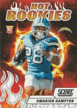 2025 Score Hot Rookies Omarion Hampton #14