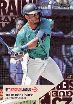 2025 Topps Series 1 Training Grounds Julio Rodríguez #TG-5