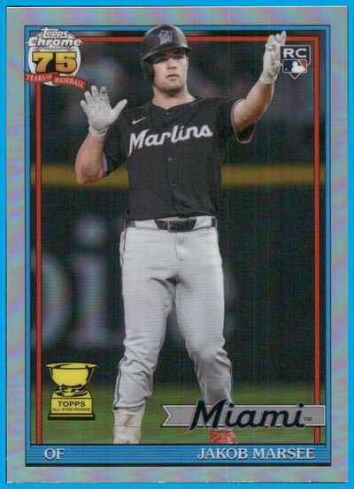 2026 Topps Chrome 1991 Topps Jakob Marsee #91CB-28