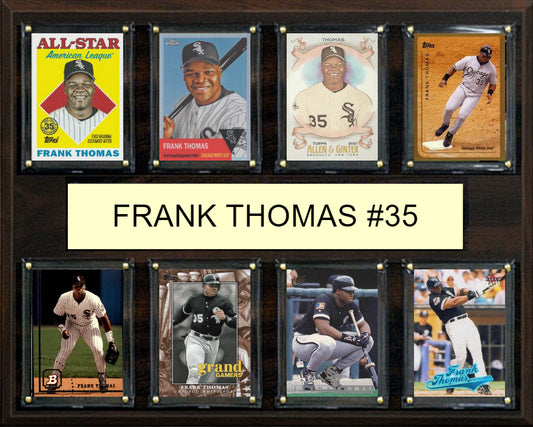 Frank Thomas 35 8 Card Plaque Topps Bowman 2025 2024 Chicago White Sox