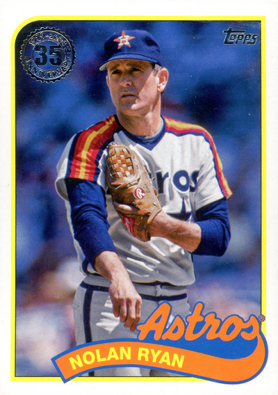 2024 Topps Series 1 1989 Topps Baseball Nolan Ryan #89B-83