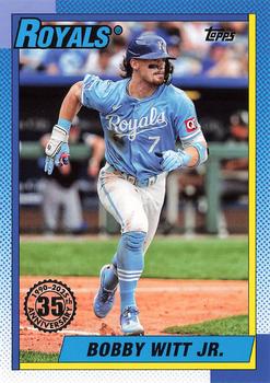 2025 Topps Series 1 1990 Topps Baseball Bobby Witt Jr. #T90-23