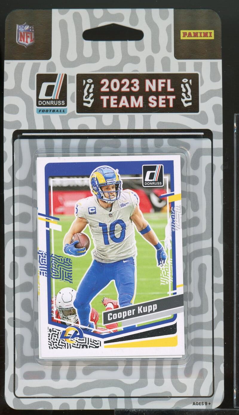 2023 Donruss Los Angeles Rams NFL Team Collection Hanger Set plaque