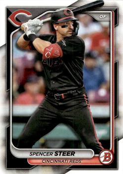 2024 BOWMAN Veterans & RC Team Set Cincinnati Reds Elly De La Cruz RC Steer plaque