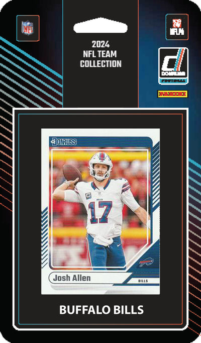 2024 Donruss Factory Sealed Buffalo Bills NFL Team Set Josh Allen plaque