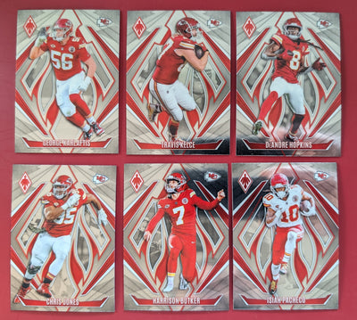 2024 Panini Phoenix NFL Team Pack Kansas City Chiefs Travis Kelce plaque