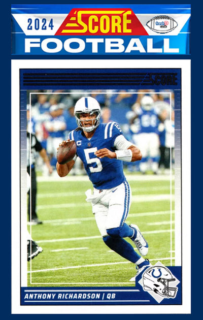 2024 SCORE NFL Indianapolis Colts Team Set Anthony Richardson Peyton Manning plaque