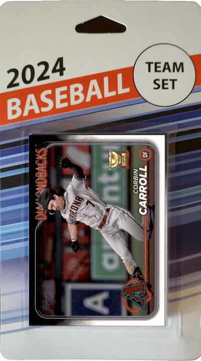 2024 Topps Series 1 Team Set Arizona DiamondBacks Corbin Carroll hand-collated team set