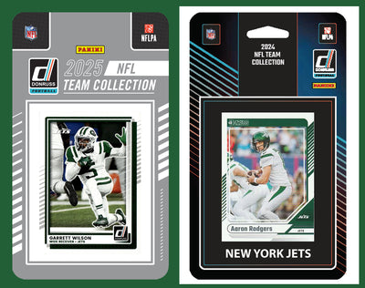 2025 2024 Donruss NFL Factory Sealed Team Set 2 Pack New York Jets - Garrett Wilson Namath