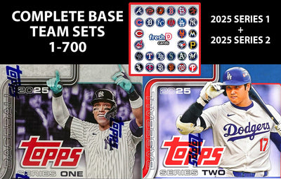 2025 Topps Series 1 + Series 2 Baseball Team Set 18 Cards Chicago White Sox Brooks Baldwin RC Thorpe