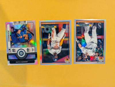 2026 Topps Chrome Seattle Mariners Insert Lot — Julio Rodríguez & Cal Raleigh (3 Cards)