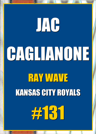 2026 Topps Chrome Jac Caglianone Ray Wave Refractor #131