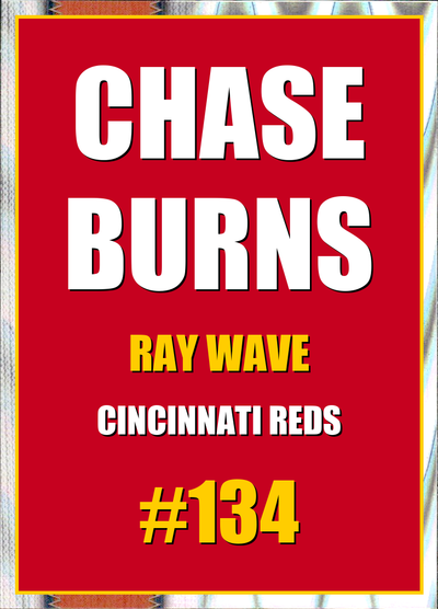 2026 Topps Chrome Chase Burns Ray Wave Refractor #134