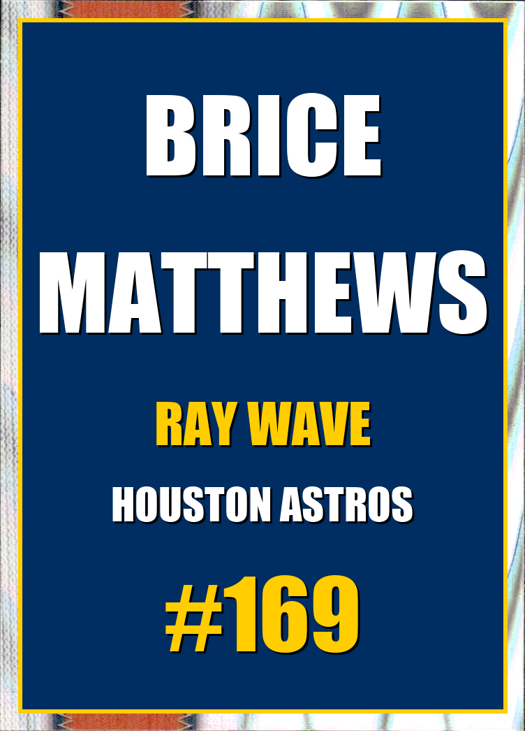 2026 Topps Chrome Brice Matthews Ray Wave Refractor #169