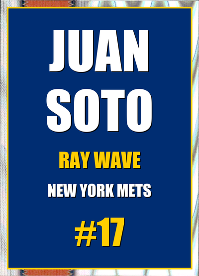 2026 Topps Chrome Juan Soto Ray Wave Refractor #17