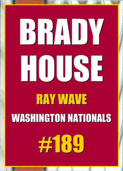 2026 Topps Chrome Brady House Ray Wave Refractor #189