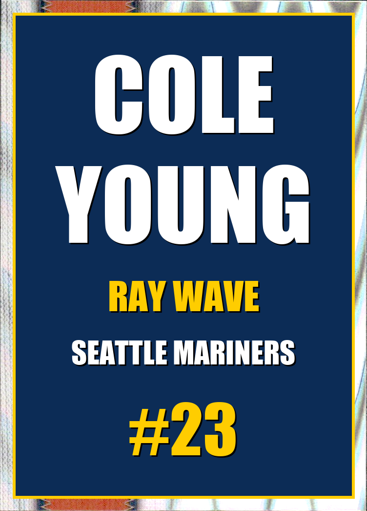2026 Topps Chrome Cole Young Ray Wave Refractor #23