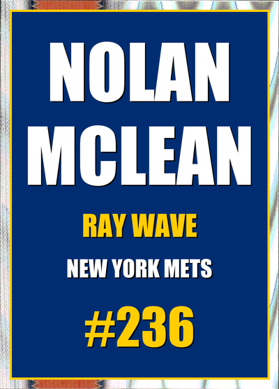 2026 Topps Chrome Nolan McLean Ray Wave Refractor #236