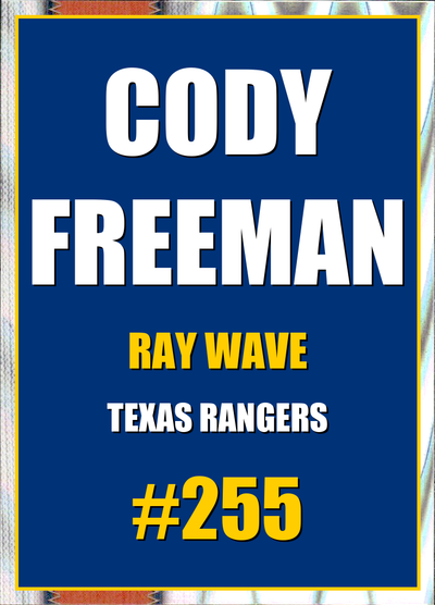 2026 Topps Chrome Cody Freeman Ray Wave Refractor #255