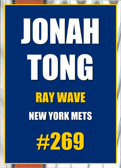 2026 Topps Chrome Jonah Tong Ray Wave Refractor #269