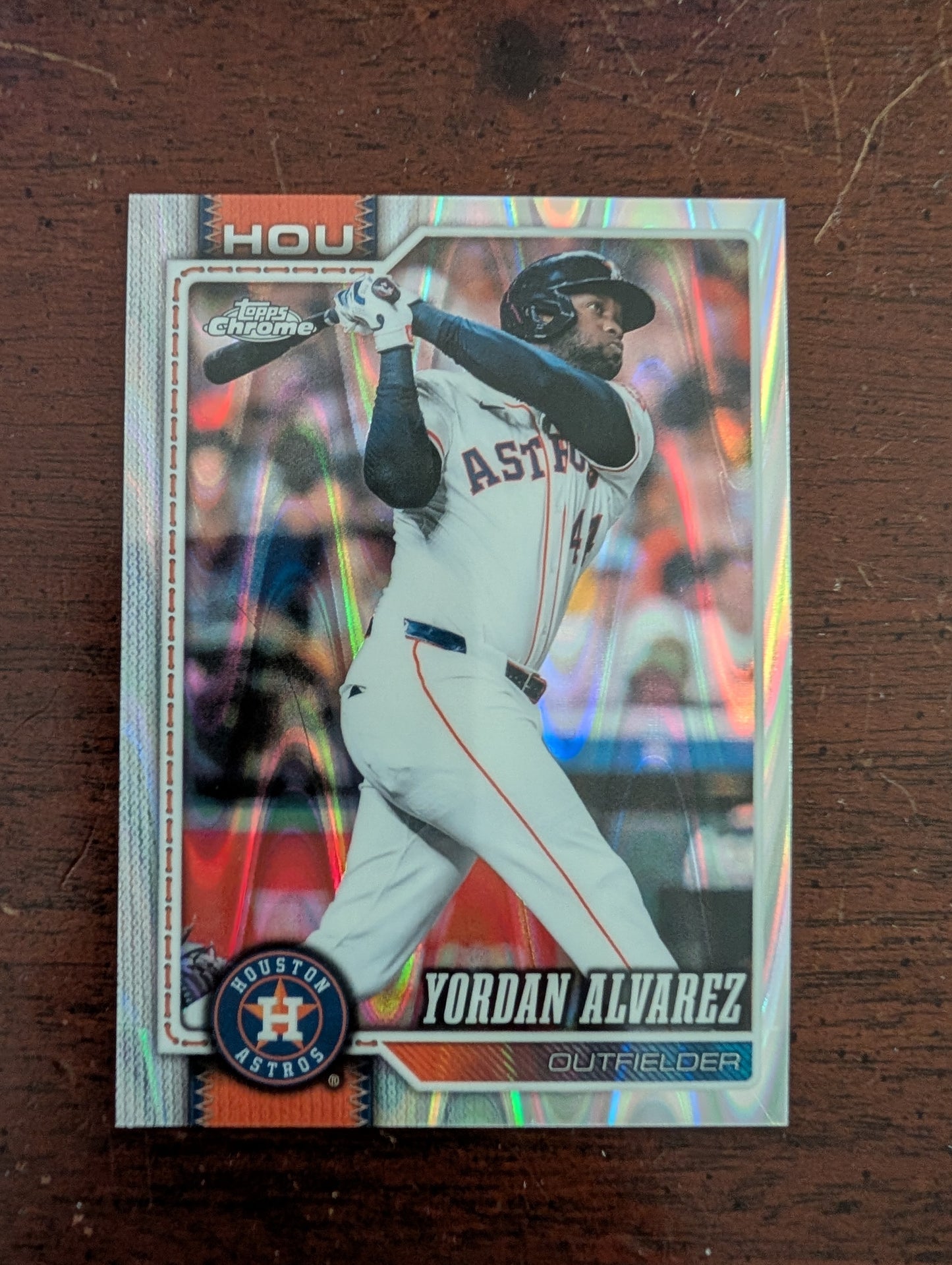2026 Topps Chrome Yordan Alvarez Ray Wave Refractor #3