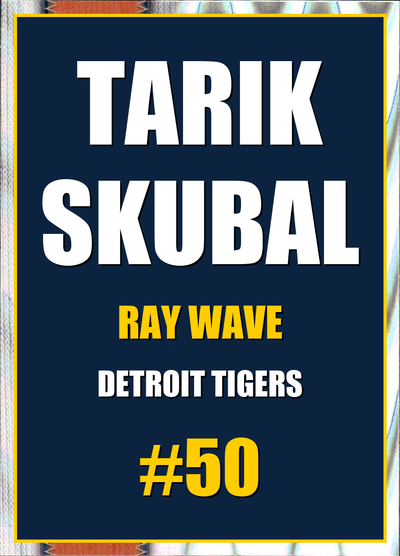 2026 Topps Chrome Tarik Skubal Ray Wave Refractor #50