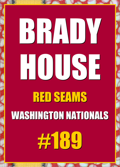 2026 Topps Chrome Brady House Red Seams Refractor #189