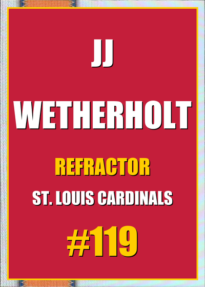 2026 Topps Chrome JJ Wetherholt Refractor #119