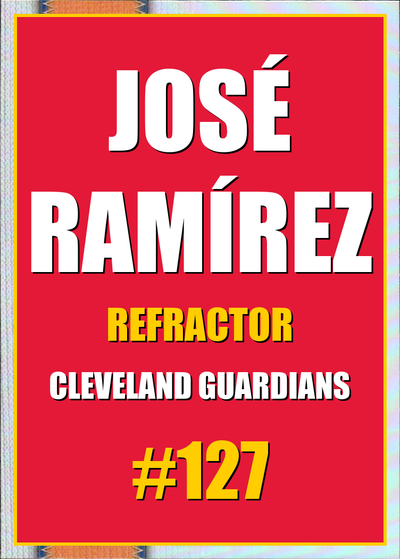 2026 Topps Chrome José Ramírez Refractor #127