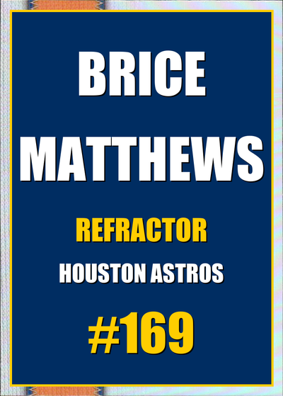 2026 Topps Chrome Brice Matthews Refractor #169