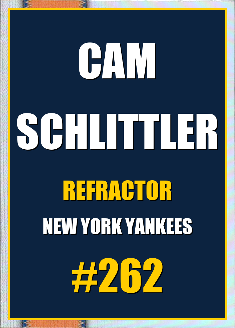 2026 Topps Chrome Cam Schlittler Refractor #262