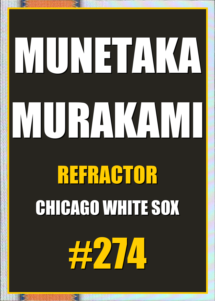 2026 Topps Chrome Munetaka Murakami Refractor #274