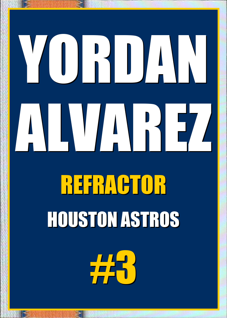 2026 Topps Chrome Yordan Alvarez Refractor #3
