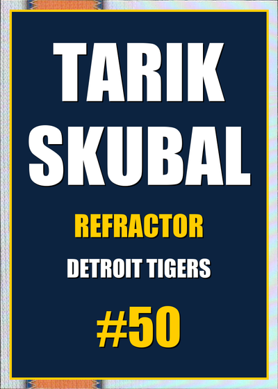 2026 Topps Chrome Tarik Skubal Refractor #50