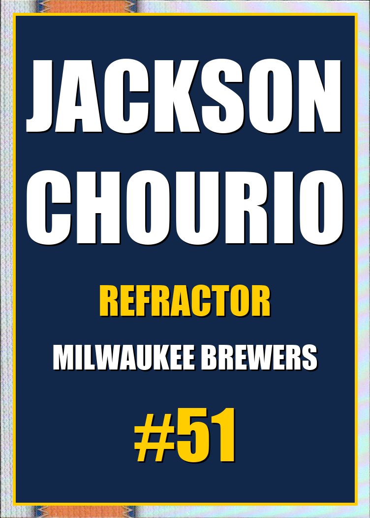 2026 Topps Chrome Jackson Chourio Refractor #51