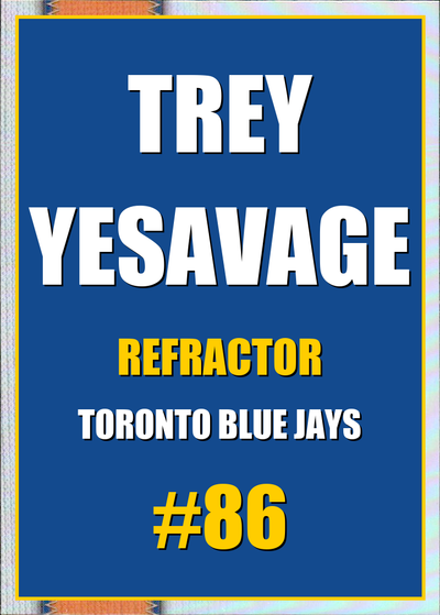 2026 Topps Chrome Trey Yesavage Refractor #86