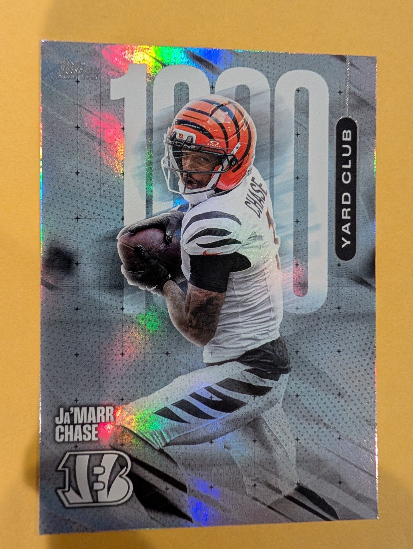 2026 Topps Football Ja'Marr Chase Bengals 1000 Yard Club Case Hit SSP #1YC-19