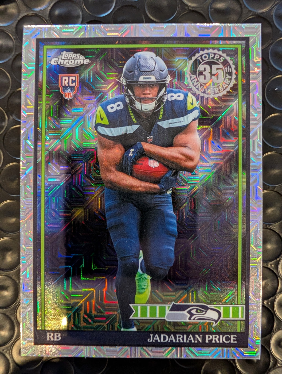 2026 Topps Football Jadarian Price Seahawks 1991 Chrome Mojo Refractor RC