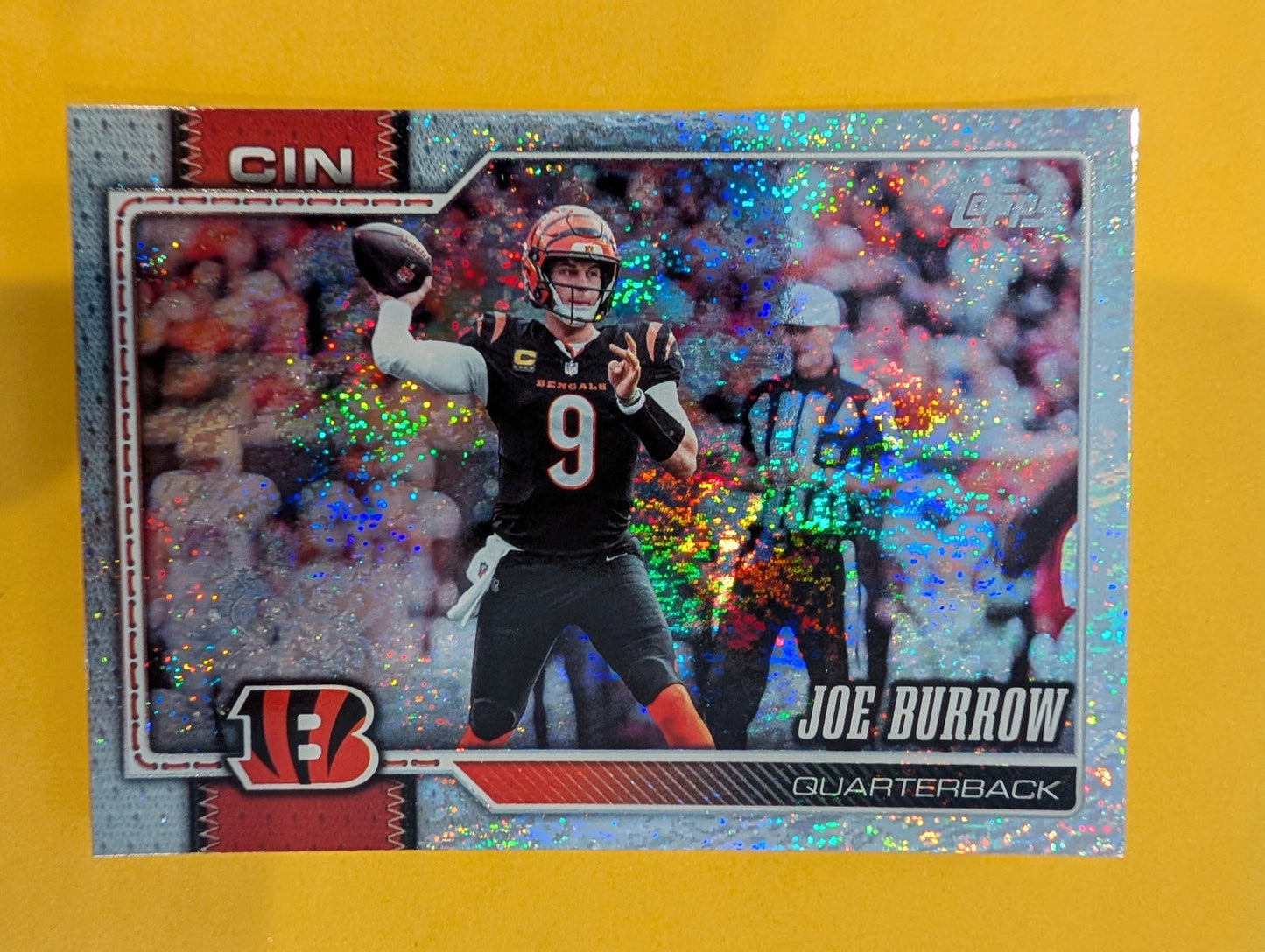 2026 Topps Football Joe Burrow #40 Holo Foil - front