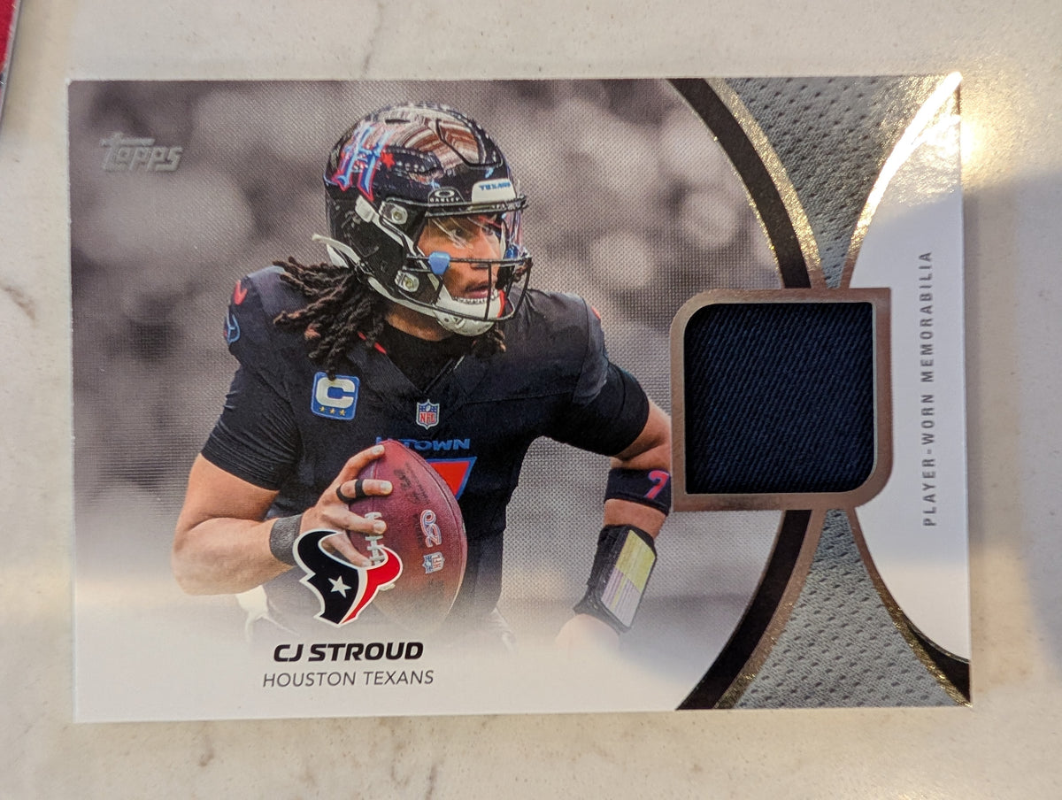 2026 Topps Football C.J. Stroud NFL Material Relic