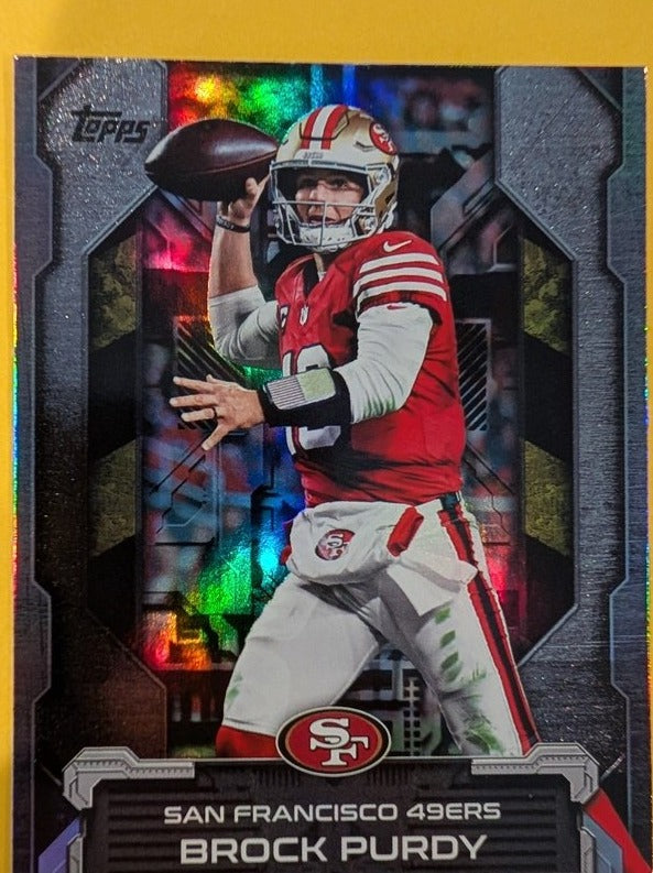 2026 Topps Football Brock Purdy 49ers Touchdown Machines Case Hit SSP #TM-33