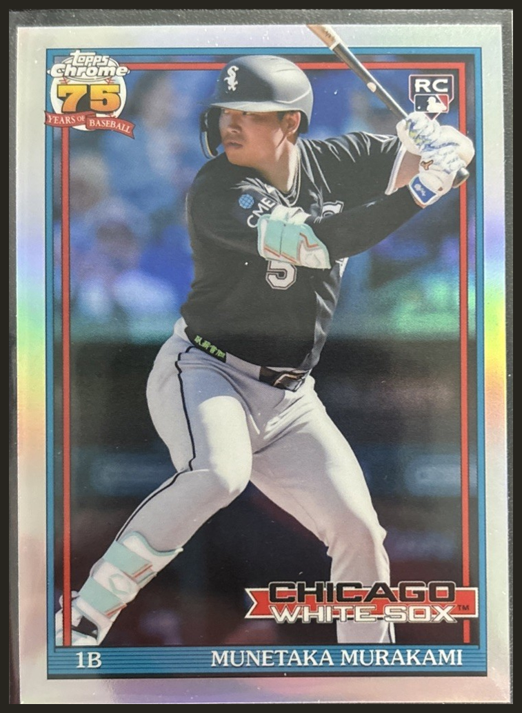 2026 Topps Chrome 1991 Topps Munetaka Murakami #91CB-22